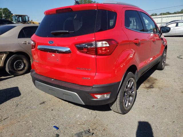 MAJ6S3KLXLC349088 - 2020 FORD ECOSPORT T RED photo 4