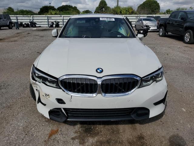 3MW5R1J0XM8B81567 - 2021 BMW 330I WHITE photo 5