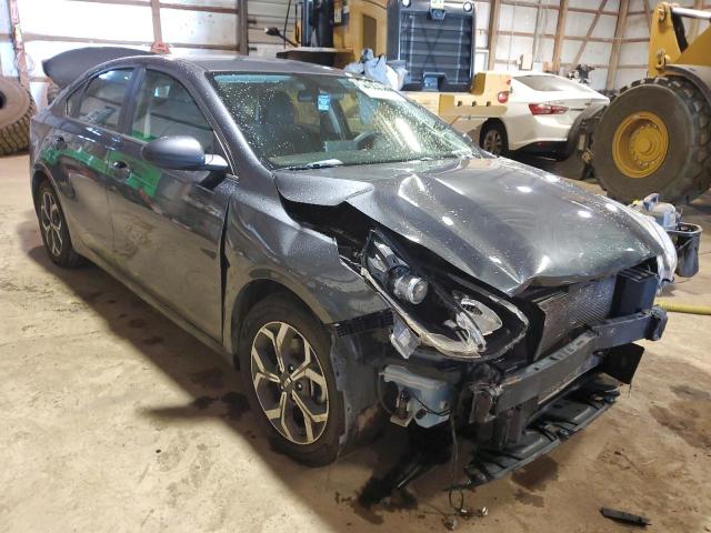 3KPF24AD1KE081078 - 2019 KIA FORTE FE CHARCOAL photo 1