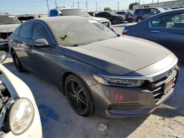 1HGCV1F17KA077709 - 2019 HONDA ACCORD LX GRAY photo 4