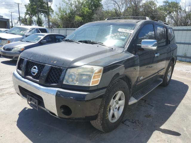 5N1AA08A25N725622 - 2005 NISSAN ARMADA SE BLACK photo 2