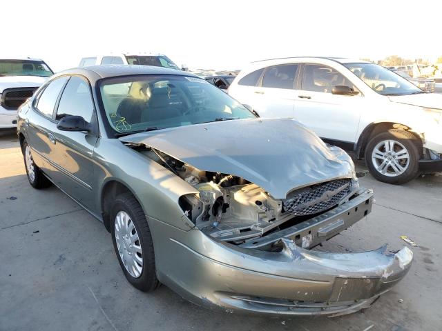 1FAFP52U72A111067 - 2002 FORD TAURUS LX GREEN photo 1