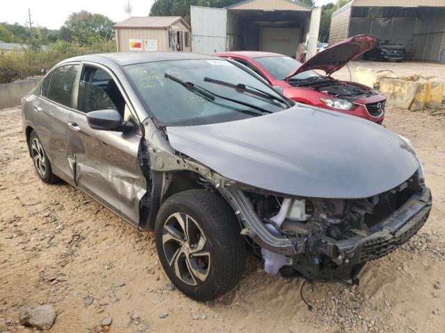 1HGCR2F36GA068972 - 2016 HONDA ACCORD LX GRAY photo 1