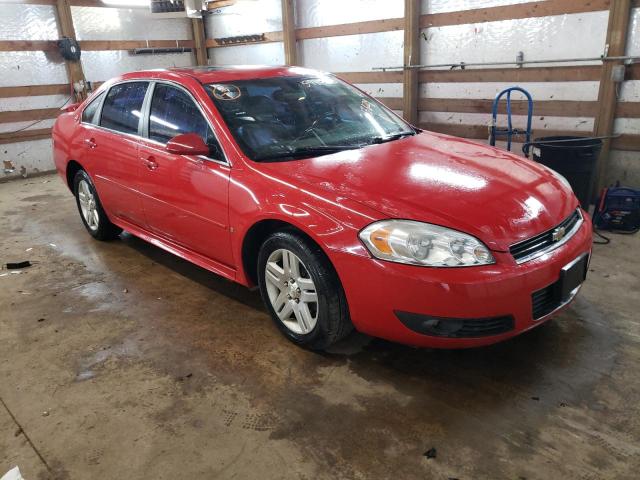 2G1WC57MX91213829 - 2009 CHEVROLET IMPALA 2LT RED photo 1