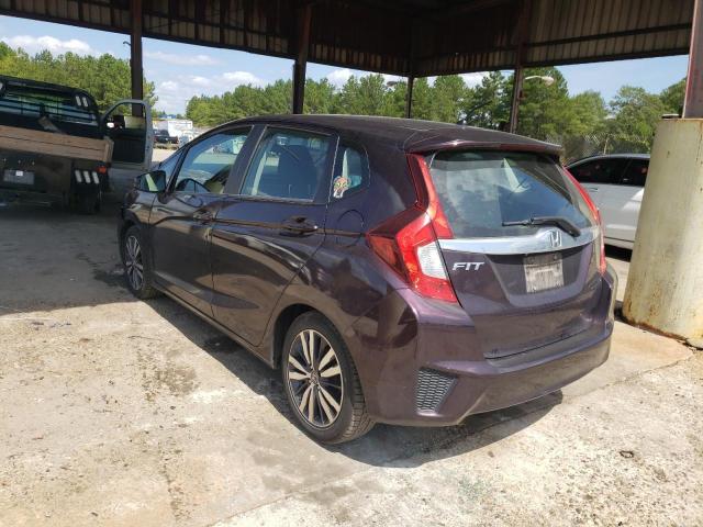 3HGGK5H85FM715346 - 2015 HONDA FIT EX PURPLE photo 3