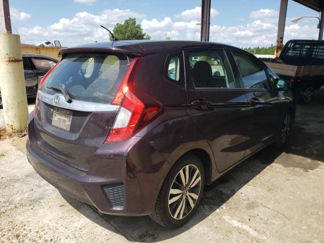 3HGGK5H85FM715346 - 2015 HONDA FIT EX PURPLE photo 4