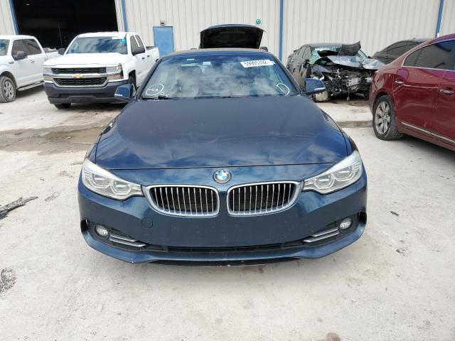 WBA3V5C58EP747604 - 2014 BMW 428 I BLUE photo 9