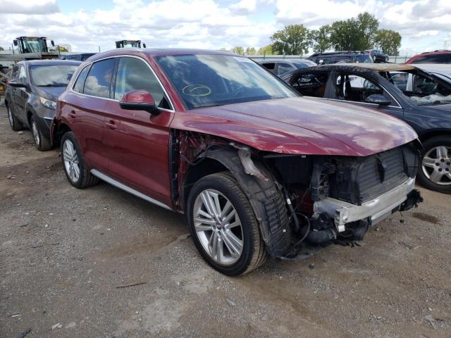 WA1CNAFY5J2188256 - 2018 AUDI Q5 PRESTIG RED photo 1