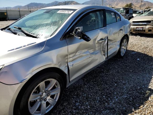 1G4GD5E34CF130590 - 2012 BUICK LACROSSE P SILVER photo 9