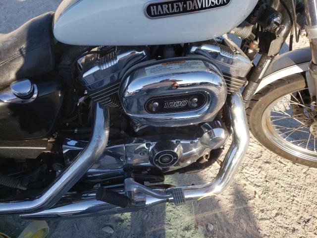 1HD1CX3128K410581 - 2008 HARLEY-DAVIDSON XL1200 L WHITE photo 7