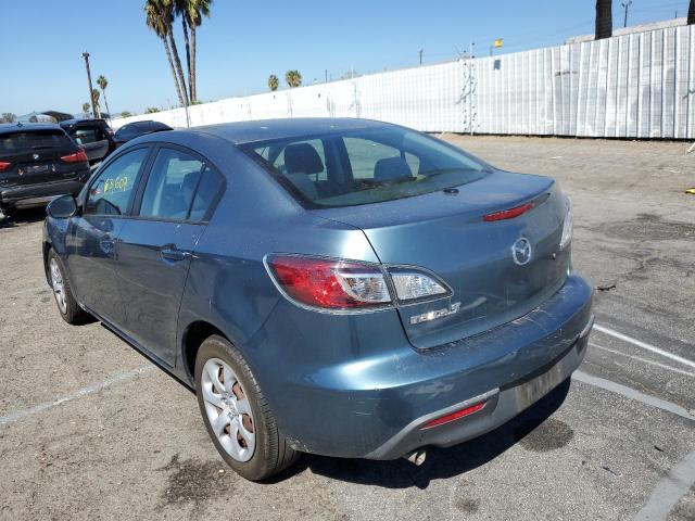 JM1BL1UG1B1408954 - 2011 MAZDA 3 I BLUE photo 3