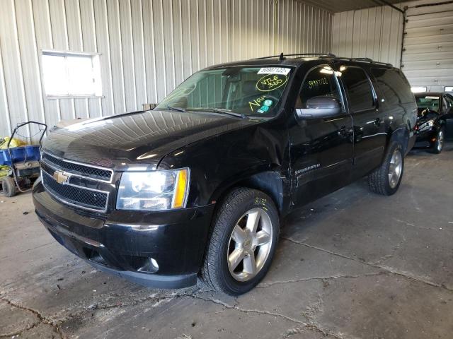 1GNSKJE36BR303592 - 2011 CHEVROLET SUBURBAN K BLACK photo 2