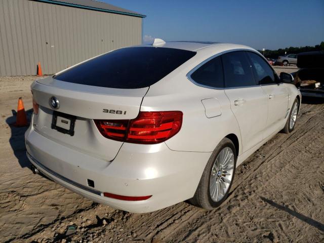 WBA3X5C54ED558914 - 2014 BMW 328 XIGT WHITE photo 4