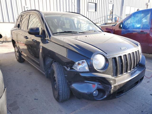 1J8FT47WX8D707848 - 2008 JEEP COMPASS SP BLACK photo 1