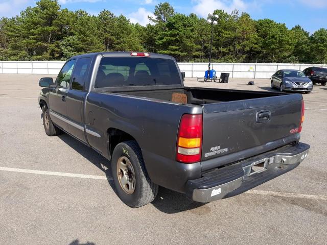 1GTEC19V51Z168845 - 2001 GMC SIERRA 150 GRAY photo 3