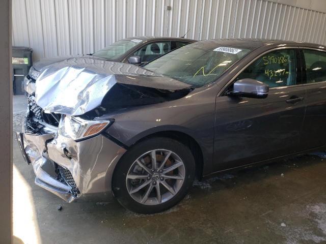 19UUB1F34JA003600 - 2018 ACURA TLX GRAY photo 2