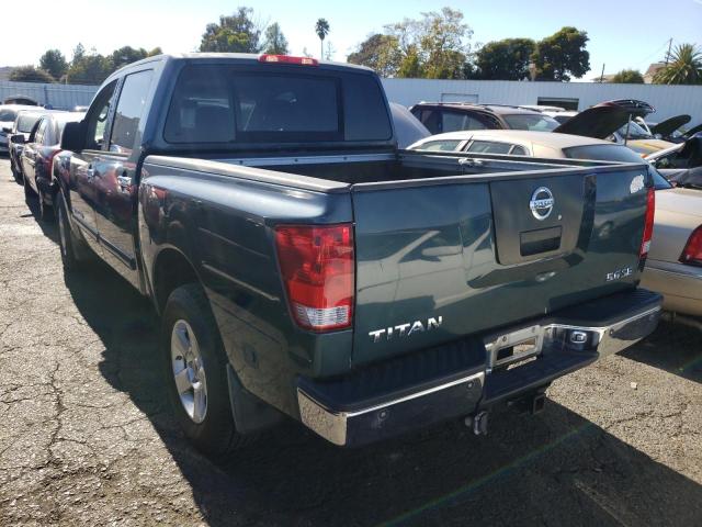 1N6AA07B26N552469 - 2006 NISSAN TITAN GREEN photo 3