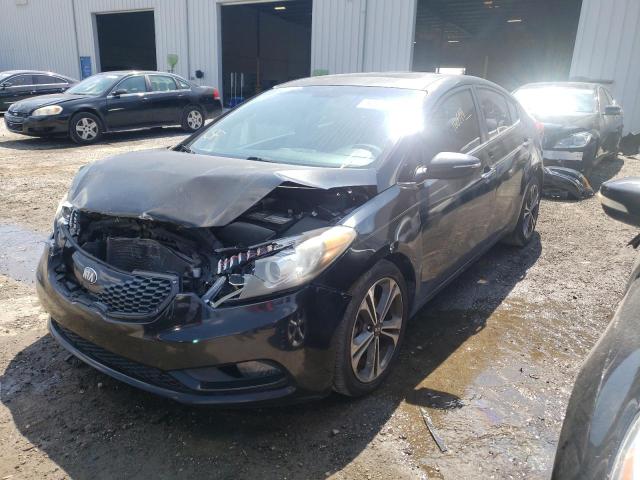 KNAFZ4A8XE5066297 - 2014 KIA FORTE EX BLACK photo 2