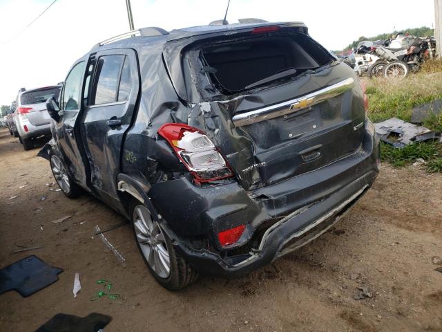 3GNCJRSB9HL284778 - 2017 CHEVROLET TRAX PREMI GRAY photo 3