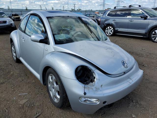 3VWDD21C32M409309 - 2002 VOLKSWAGEN NEW BEETLE 银色 照片 1