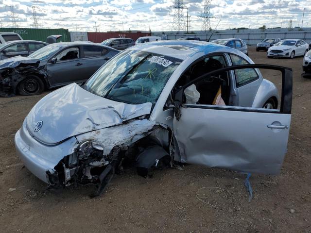 3VWDD21C32M409309 - 2002 VOLKSWAGEN NEW BEETLE 银色 照片 9