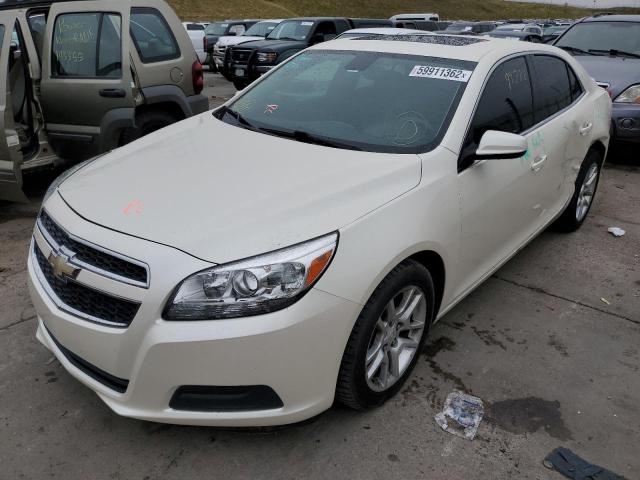 1G11D5RR6DF115947 - 2013 CHEVROLET MALIBU 1LT 白色 照片 2