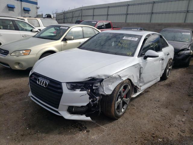 WAUC4AF48JA215149 - 2018 AUDI S4 PRESTIG WHITE photo 2