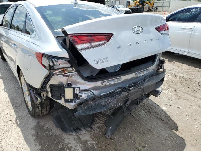 5NPE34AF3KH779620 - 2019 HYUNDAI SONATA LIM SILVER photo 9