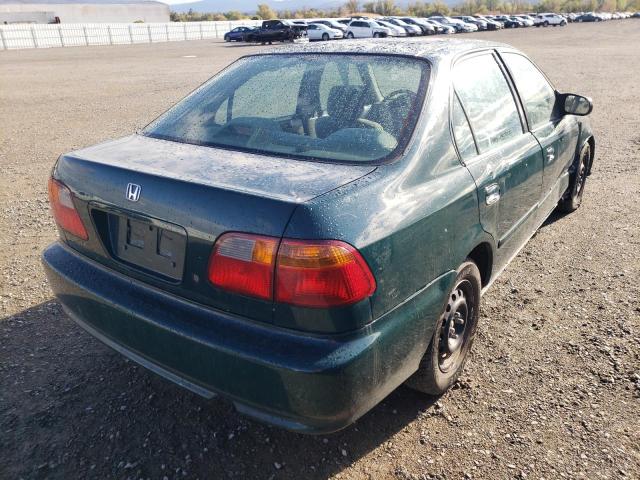 2HGEJ6618YH538864 - 2000 HONDA CIVIC BASE GREEN photo 4