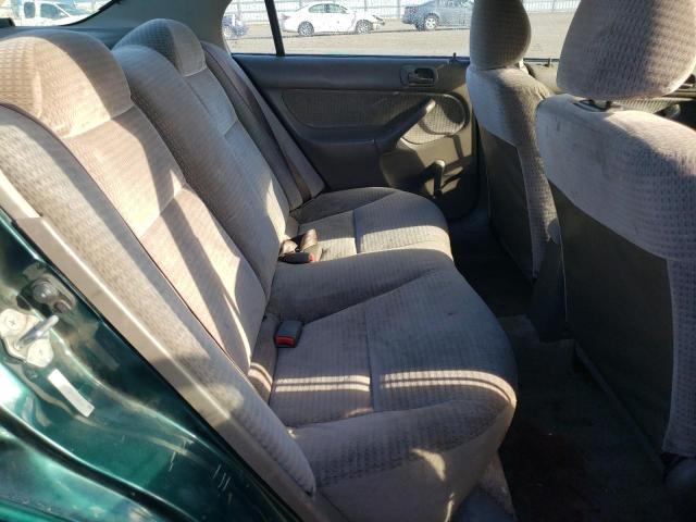 2HGEJ6618YH538864 - 2000 HONDA CIVIC BASE GREEN photo 6