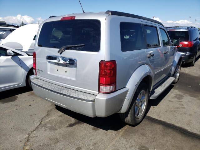 1D8GT58KX7W592279 - 2007 DODGE NITRO SILVER photo 4