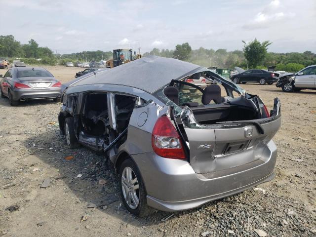 JHMGD38657S023705 - 2007 HONDA FIT S 银色 照片 3