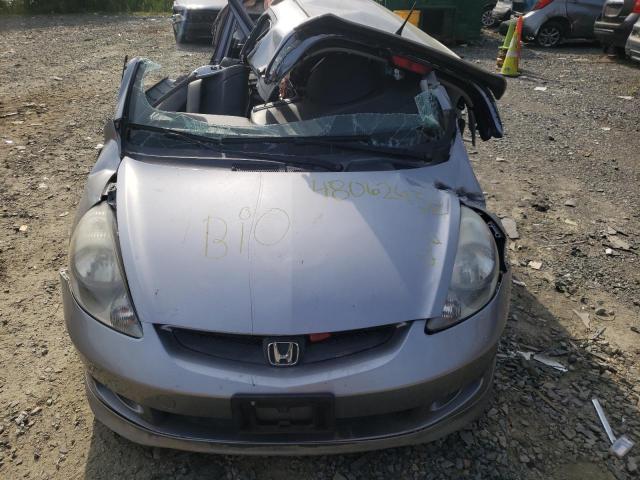 JHMGD38657S023705 - 2007 HONDA FIT S SILVER photo 7