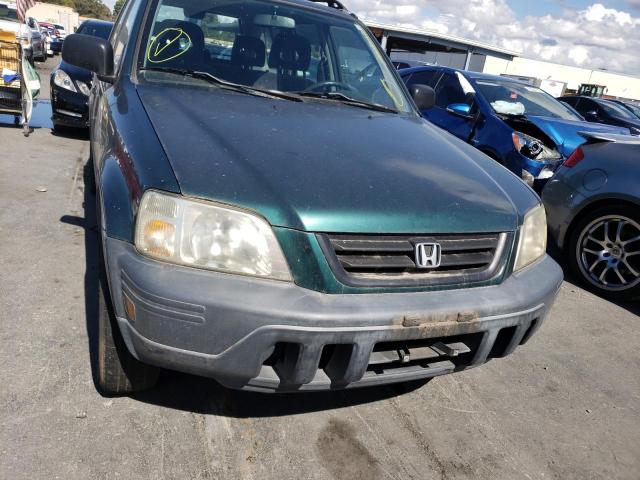 JHLRD28401S009840 - 2001 HONDA CR-V GREEN photo 9