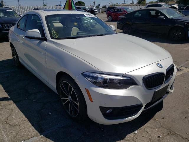 WBA2J1C03M7J12776 - 2021 BMW 230I أبيض صورة 1
