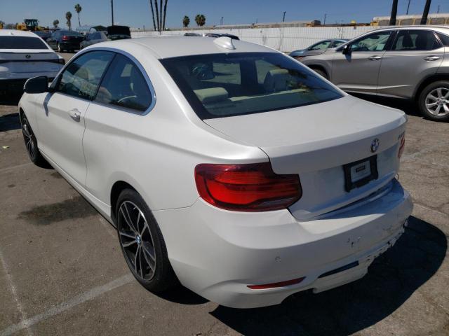 WBA2J1C03M7J12776 - 2021 BMW 230I أبيض صورة 3