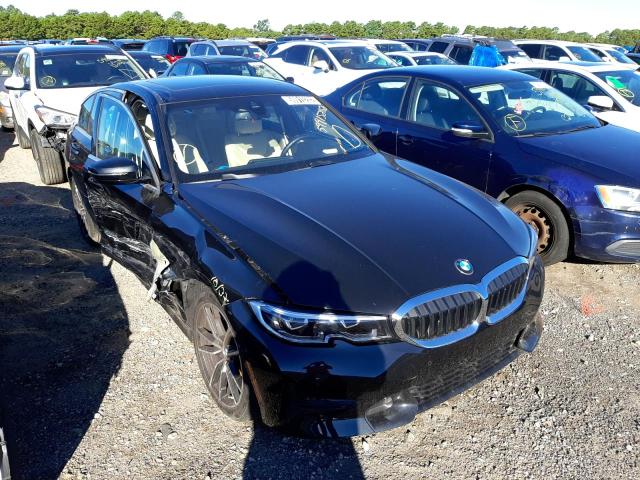 3MW5R7J06N8C63008 - 2022 BMW 330XI BLACK photo 1