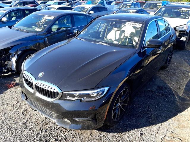 3MW5R7J06N8C63008 - 2022 BMW 330XI BLACK photo 2