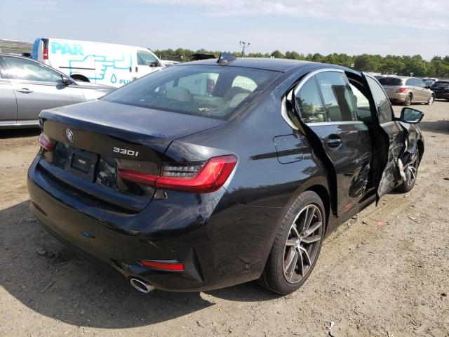 3MW5R7J06N8C63008 - 2022 BMW 330XI BLACK photo 4