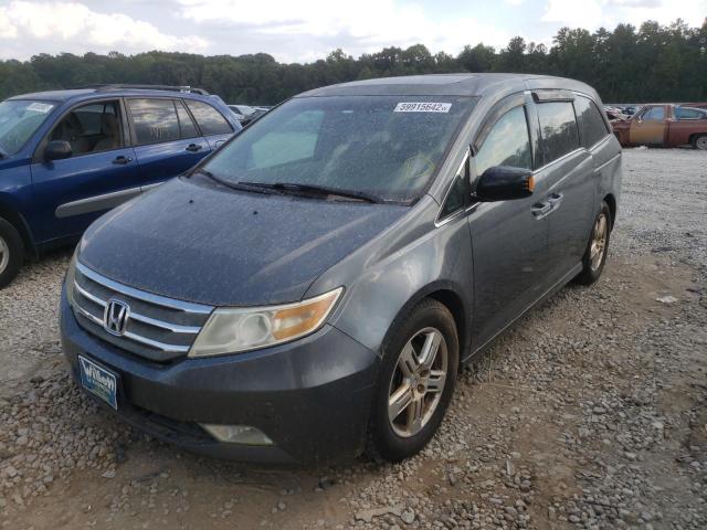 5FNRL5H95BB036463 - 2011 HONDA ODYSSEY TO GRAY photo 2