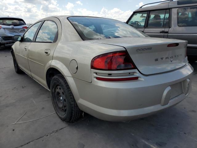 1B3EL46R65N696532 - 2005 DODGE STRATUS SX TAN photo 3