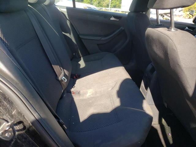 3VW2K7AJ0DM402278 - 2013 VOLKSWAGEN JETTA BASE BLACK photo 6