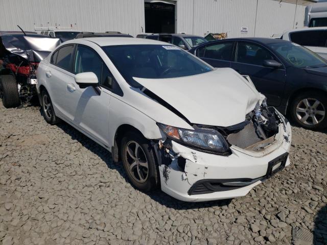 19XFB2F78FE050360 - 2015 HONDA CIVIC SE WHITE photo 1