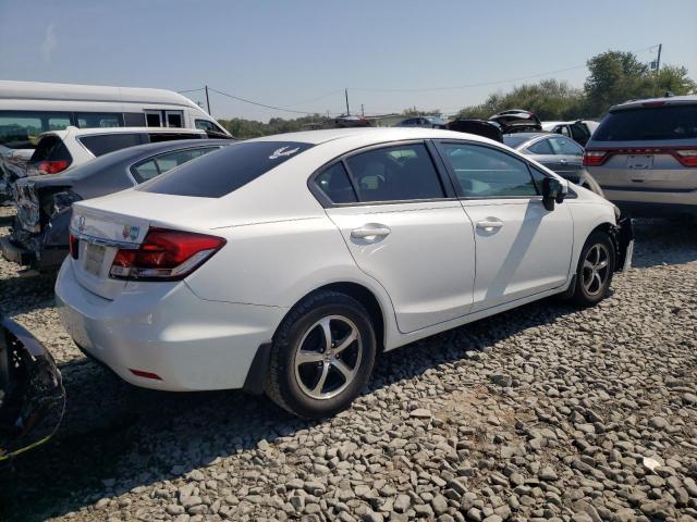 19XFB2F78FE050360 - 2015 HONDA CIVIC SE WHITE photo 4