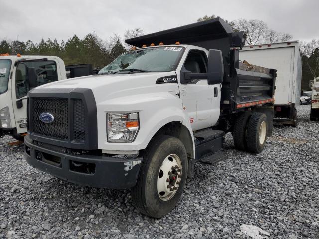 1FDNF7AY6KDF11401 - 2019 FORD F750 SUPER WHITE photo 2