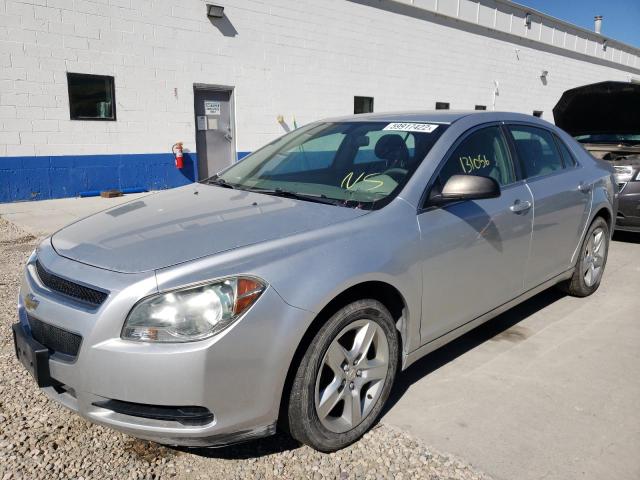 1G1ZA5E03A4140511 - 2010 CHEVROLET MALIBU LS SILVER photo 2