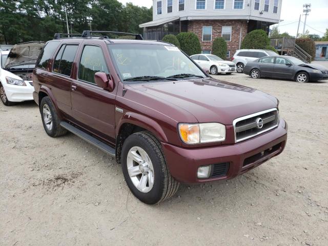 JN8DR09Y54W919385 - 2004 NISSAN PATHFINDER MAROON photo 1