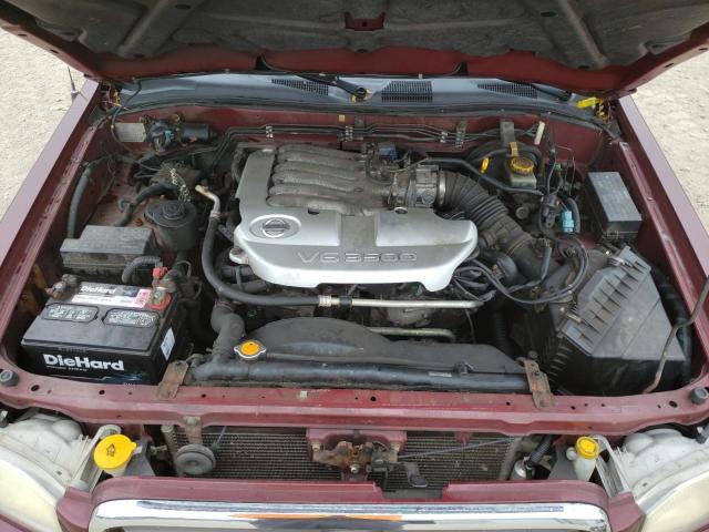 JN8DR09Y54W919385 - 2004 NISSAN PATHFINDER MAROON photo 7