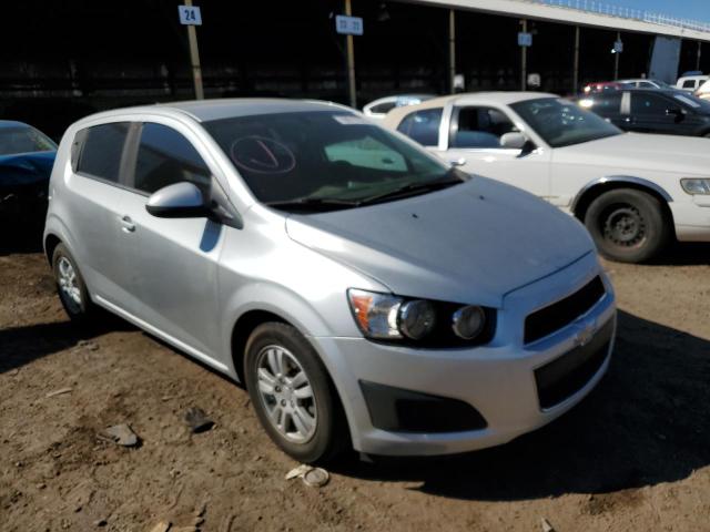 1G1JC6SG4E4105206 - 2014 CHEVROLET SONIC SILVER photo 1