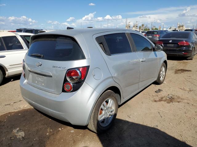 1G1JC6SG4E4105206 - 2014 CHEVROLET SONIC SILVER photo 4